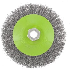 СИБРТЕХ Щетка для УШМ, 125 мм, М14, 