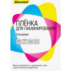 SILWERHOF Пленка для ламинирования 100мкм A5 (100шт) глянцевая 154x216мм