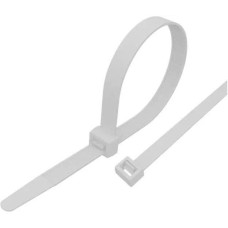 REXANT Стяжка пластиковая 87-0400 400x4.8мм (упак:100шт) нейлон внешний (-60/+85) белый