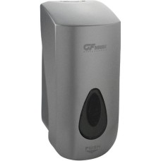 GFmark - Дозатор для ДЕЗИНФЕКЦИИ, пластик АБС, СЕРЫЙ, большой, с глазком - капля, 1000 мл, 655