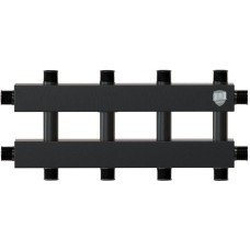 Сантехническая арматура ROYAL THERMO Коллектор на 6-7 выходов (вверх-вниз), Ду 25 с кронштейнами