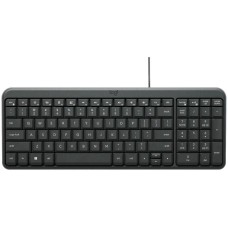 LOGITECH Клавиатура K106 черный USB slim (920-013902)