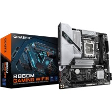 GIGABYTE Материнская плата B860M GAMING WIFI6 B860, LGA1851, 2*DDR5, 2*PCIEx16, 2*M.2, 1*TypeC, 5*USB3.2Gen1, 7*USB2.0, 4*SATA3.0, 2.5G, DP, HDMI, M-ATX, RTL