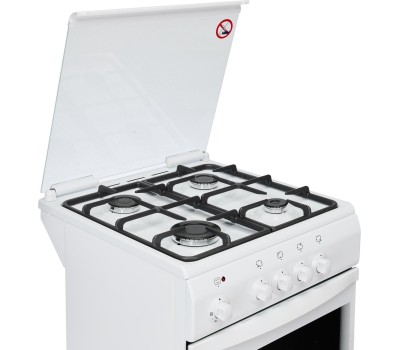 Плита газовая DE LUXE 5040.21ГЭ (941001) бел.