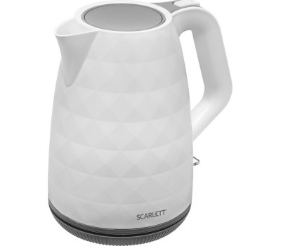 Чайник электрический SCARLETT SC-EK18P49 белый с серым 1,7л