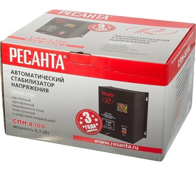 Стабилизатор напряжения РЕСАНТА СПН-8300