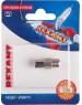 Переходник REXANT (06-0025-A) ПЕРЕХОДНИК АНТЕННЫЙ, (ГНЕЗДО F - ШТЕКЕР TV), (1ШТ.)