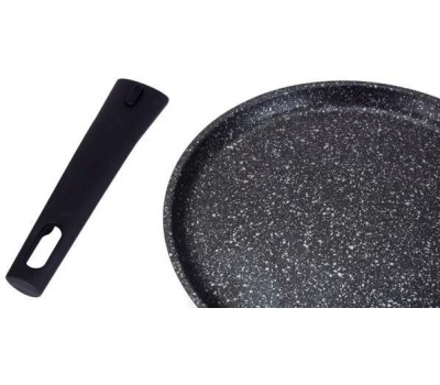 Сковорода KUKMARA сбмт220-1а блинница Темный мрамор 22 см