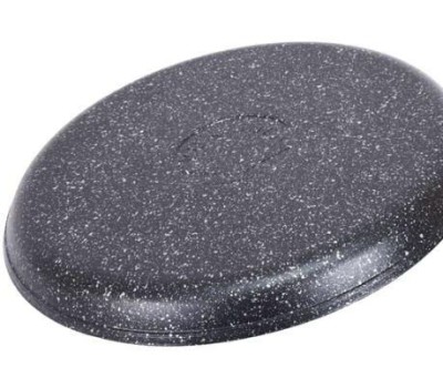 Сковорода KUKMARA сбмт220-1а блинница Темный мрамор 22 см