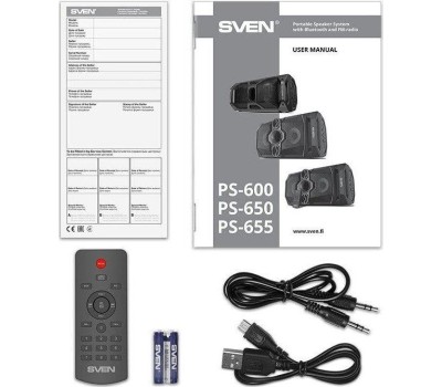 Мидисистема SVEN PS-655 черный