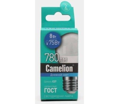 Лампа CAMELION LED8-G45/865/E27 (Эл.лампа светодиодная 8Вт 220В)