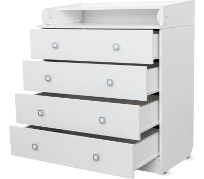 Комод ФЕЯ Комод Фея 1580 белый (1кор)