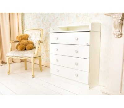 Комод ФЕЯ Комод Фея 1580 белый (1кор)