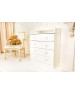 Комод ФЕЯ Комод Фея 1580 белый (1кор)