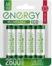 Аккумулятор ENERGY Аккумулятор Energy Eco NIMH-2600-HR6/2B (АА) 104989
