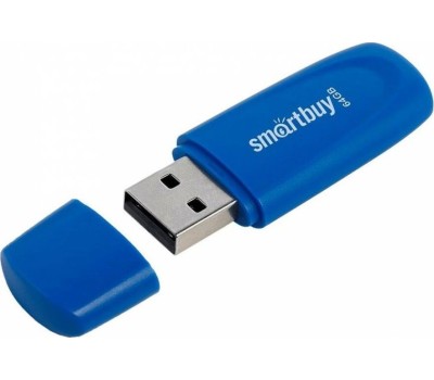 USB-флэш SMARTBUY (SB064GB2SCB) UFD 2.0 064GB Scout Blue синий