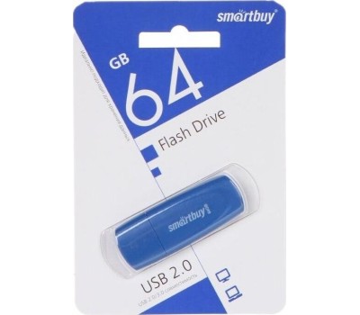 USB-флэш SMARTBUY (SB064GB2SCB) UFD 2.0 064GB Scout Blue синий