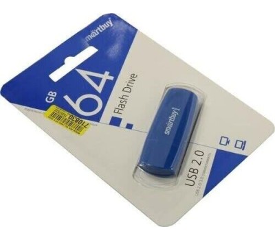 USB-флэш SMARTBUY (SB064GB2SCB) UFD 2.0 064GB Scout Blue синий