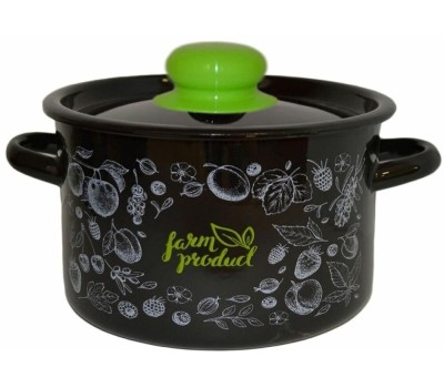 Кастрюля APPETITE 1с15с/1 Berry эмал цил 1,5л