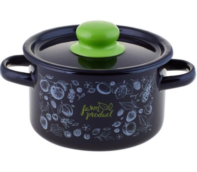 Кастрюля APPETITE 1с15с/1 Berry эмал цил 1,5л