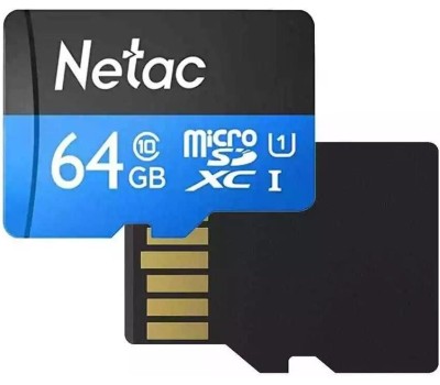 NETAC Micro SecureDigital 64GB microSDXC Class10 NT02P500STN-064G-S P500 w/o adapter