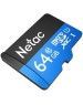 NETAC Micro SecureDigital 64GB microSDXC Class10 NT02P500STN-064G-S P500 w/o adapter