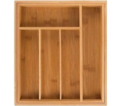 Лоток для столовых приборов UNISTOR JERRY раздвижной из 7-ми секций встраиваемый в выдвижной ящик 211287