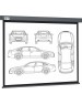 CACTUS Экран Wallscreen CS-PSW-168X299-SG, 299х168 см, 16:9, настенно-потолочный серый