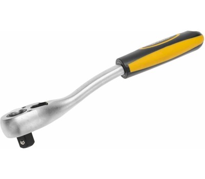 Ключ-трещотка KRANZ (KR-12-8401) Ключ-трещотка для торцовых головок 1/2, СrV, 72 зубца