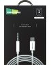 Кабель MORE CHOICE (4610196409851) UK28a AUX 3.5mm Type-C 1м White