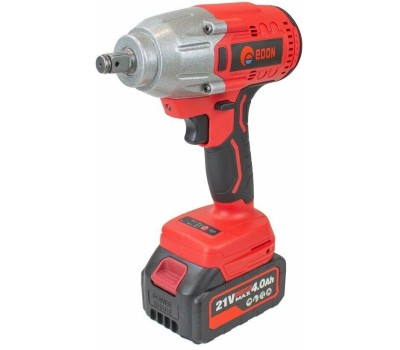 Гайковерт ударный EDON UAW-21/500CBL красный/черный, 21В, 2аккум., бесщеточный