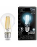 GAUSS Лампа светодиодная Filament 102902215 15Вт цок.:E27 груша 220B св.свеч.бел.нейт. (упак.:1шт)