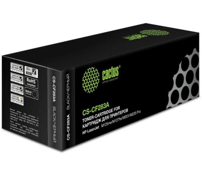 Картридж CACTUS Картридж CS-CF283A-6, CF283A, черный / CS-CF283A-6