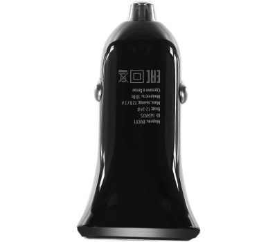 BURO Автомобильное зарядное устройство BUCK1, USB-C, 18Вт, 3A, черный [buck18p010bk]
