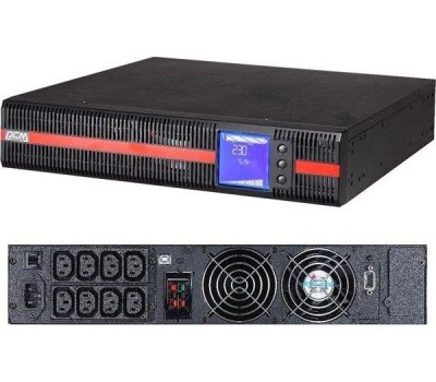 PowerCom Macan MRT-2000SE ИБП {Online, 2000VA / 2000W, Rack/Tower, IEC, LCD, Serial+USB, SNMPslot, подкл. доп. батарей} (1075913)