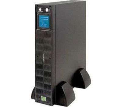 ИБП CYBERPOWER ИБП PR1000ELCDRT2UA {Line-Interactive, 1000VA/900W USB/RS-232/Dry/EPO/SNMPslot/RJ11/45 (8 С13) 12В/7 Ач х 4}