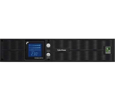 ИБП CYBERPOWER ИБП PR1000ELCDRT2UA {Line-Interactive, 1000VA/900W USB/RS-232/Dry/EPO/SNMPslot/RJ11/45 (8 С13) 12В/7 Ач х 4}