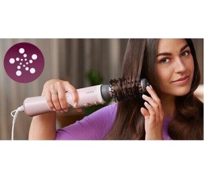PHILIPS Фен-щетка BHA735/00, 1000Вт, розовый