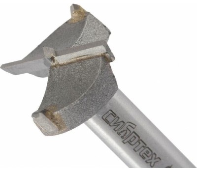 Сверло СИБРТЕХ Сверло Форстнера по дереву, 38 мм, цилиндрический хвостовик 704838