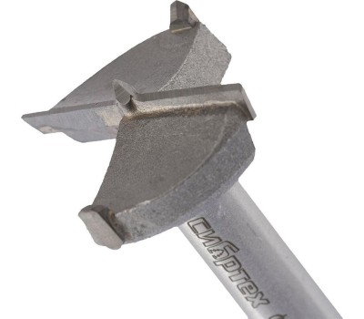 Сверло СИБРТЕХ Сверло Форстнера по дереву, 38 мм, цилиндрический хвостовик 704838