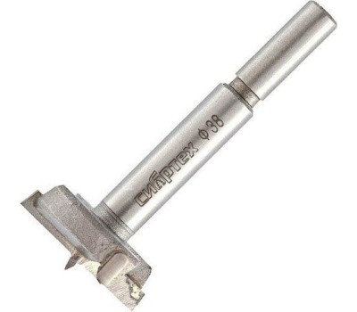 Сверло СИБРТЕХ Сверло Форстнера по дереву, 38 мм, цилиндрический хвостовик 704838