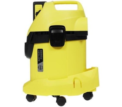 KARCHER Строительный пылесос WD 3 Battery Set *EU-II, аккумуляторный, желтый [1.629-911.0]
