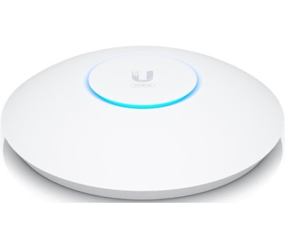 UBIQUITI Точка доступа UniFi U6-Enterprise, AX10000, 2.4/5/6ГГц, +5 ГГЦ, 1xRJ45, белый