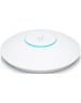 UBIQUITI Точка доступа UniFi U6-Enterprise, AX10000, 2.4/5/6ГГц, +5 ГГЦ, 1xRJ45, белый