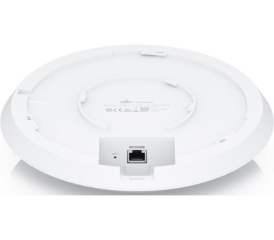 UBIQUITI Точка доступа UniFi U6-Enterprise, AX10000, 2.4/5/6ГГц, +5 ГГЦ, 1xRJ45, белый