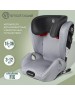 Автокресло детское SMART TRAVEL УУД Expert Fix гр.II/III, Light grey