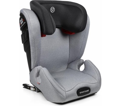 Автокресло детское SMART TRAVEL УУД Expert Fix гр.II/III, Light grey