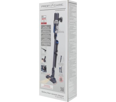 Вертикальный пылесос PROFICARE Пылесос-электровеник (handstick) PC-BS 3085 A, антрацит/серый [330850]