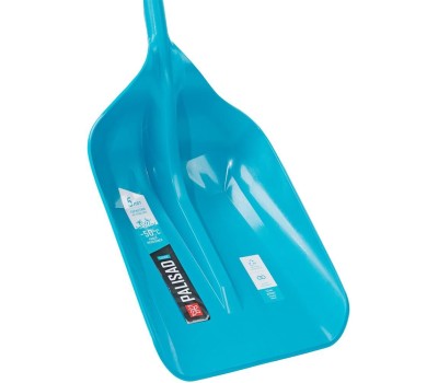 Лопата PALISAD Лопата для уборки снега, полипропилен, 330х490х1265 мм, цельнолитая конструкция, LUXE 61795