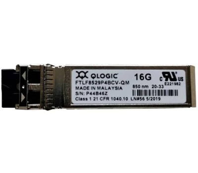 QLOGIC Волоконно-оптический приемопередатчик FTLF8529P4BCV-QM Transceiver 16G, SFP+, LC MM 100m SX, 850nm laser, Finisar